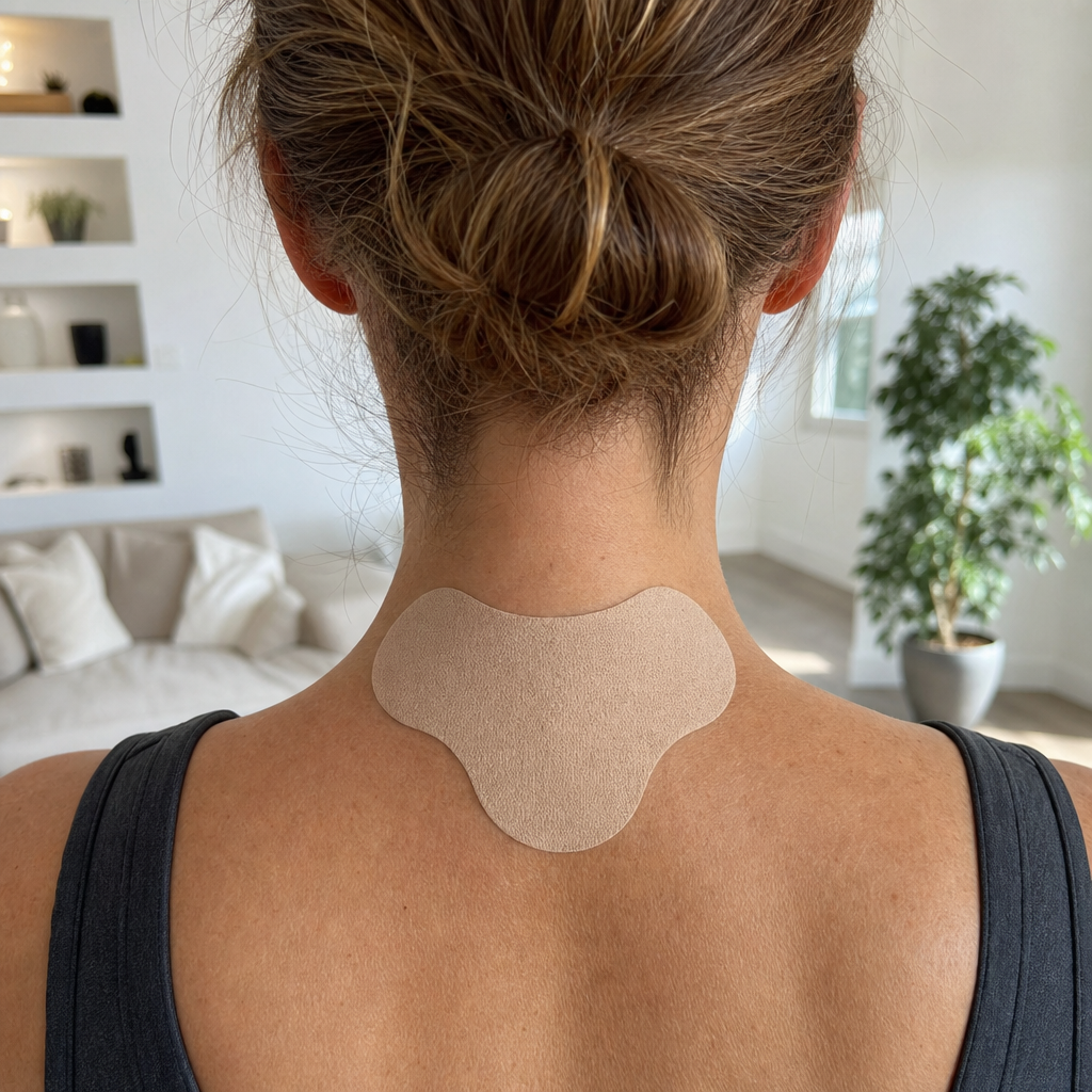 Velora Patch™ — Parches Herbales para la Zona Cervical | Pack de 10, Forma Anatómica